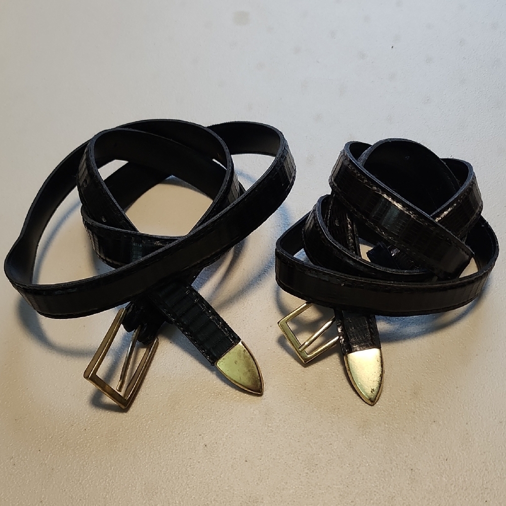 Set Of Two Belts
